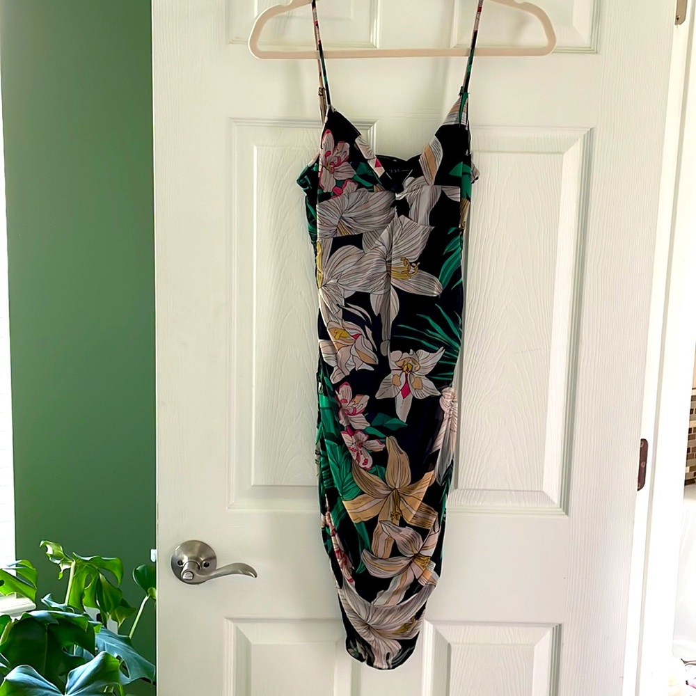 Guess dress. Size M. Very stretchy with black undergarment